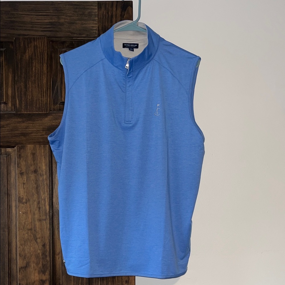 Peter Millar Light Blue Golf Vest
